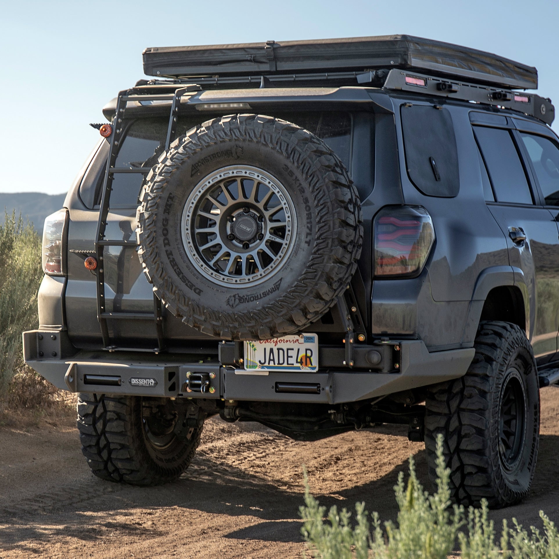 5th Gen 4Runner Modular Rear Bumper – Dissent Off-road