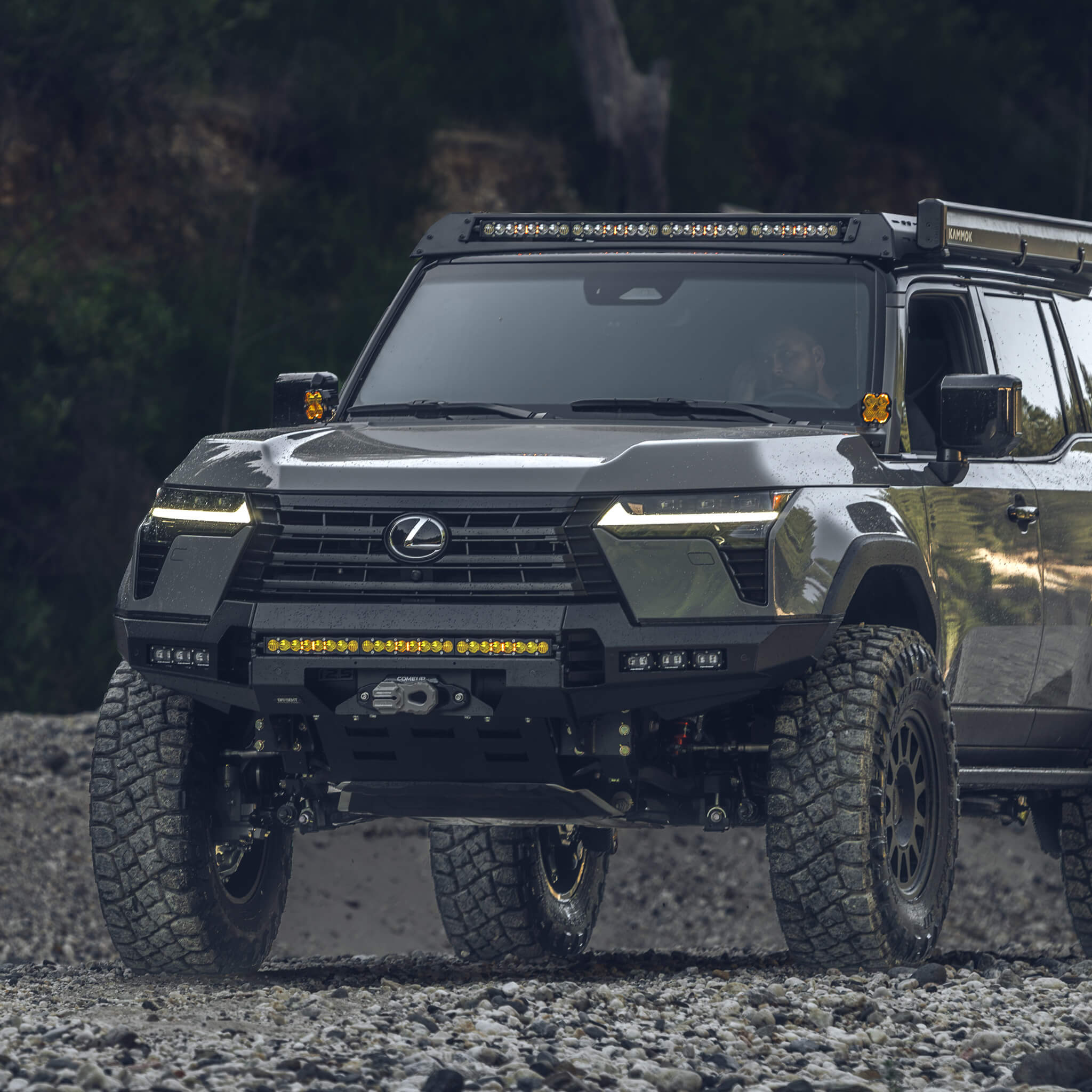 Lexus GX550 High Clearance Winch Bumper by Dissent Off-road