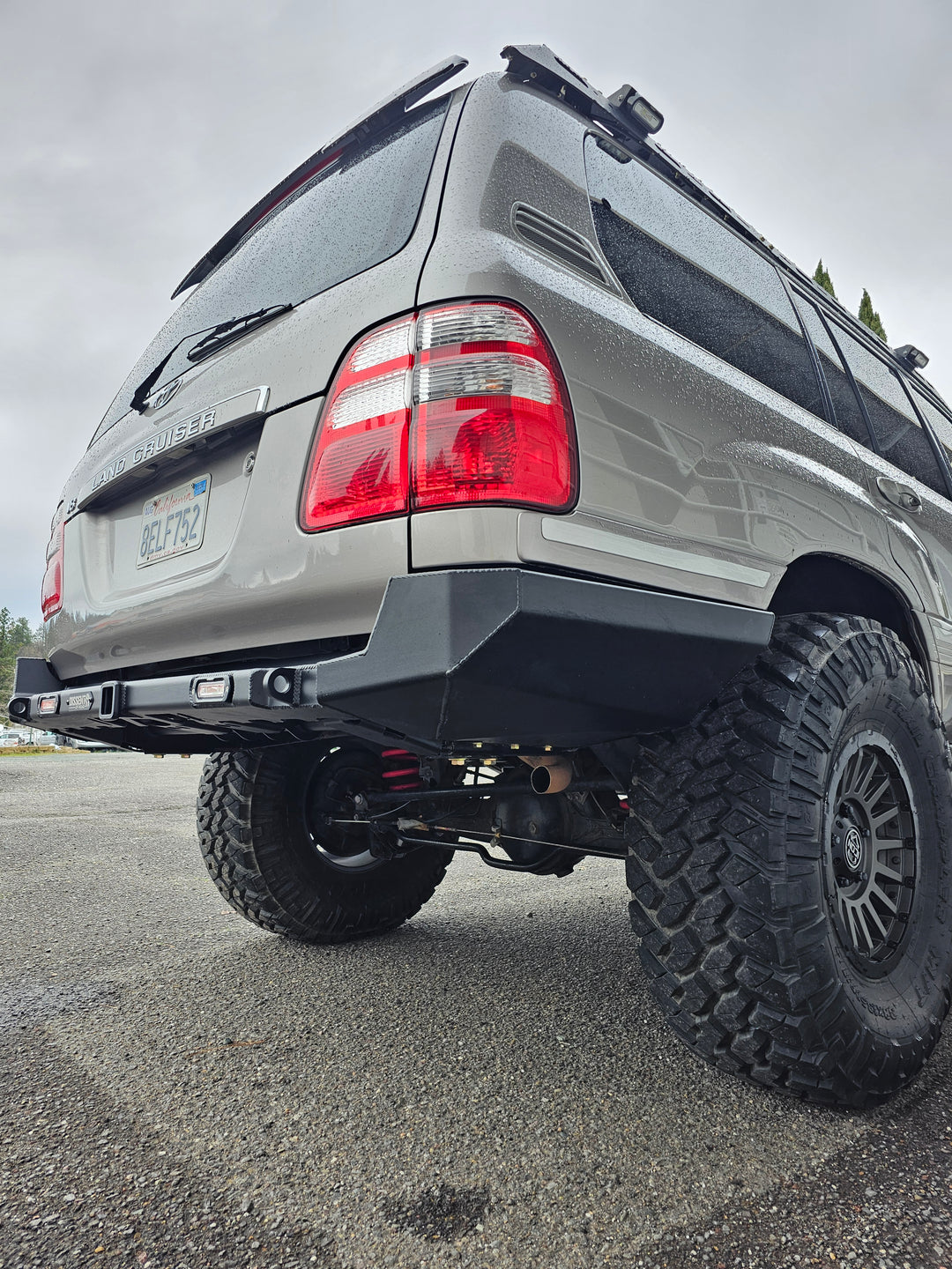 100 Series Extreme Clearance Off-road Rear Bumper – Dissent Off-road