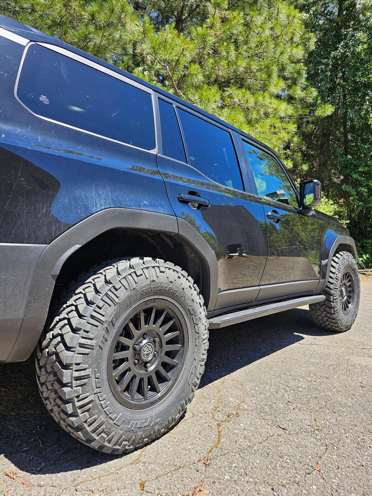 2024+ Land Cruiser 250 Rock Slider Steps LC250 – Dissent Off-road