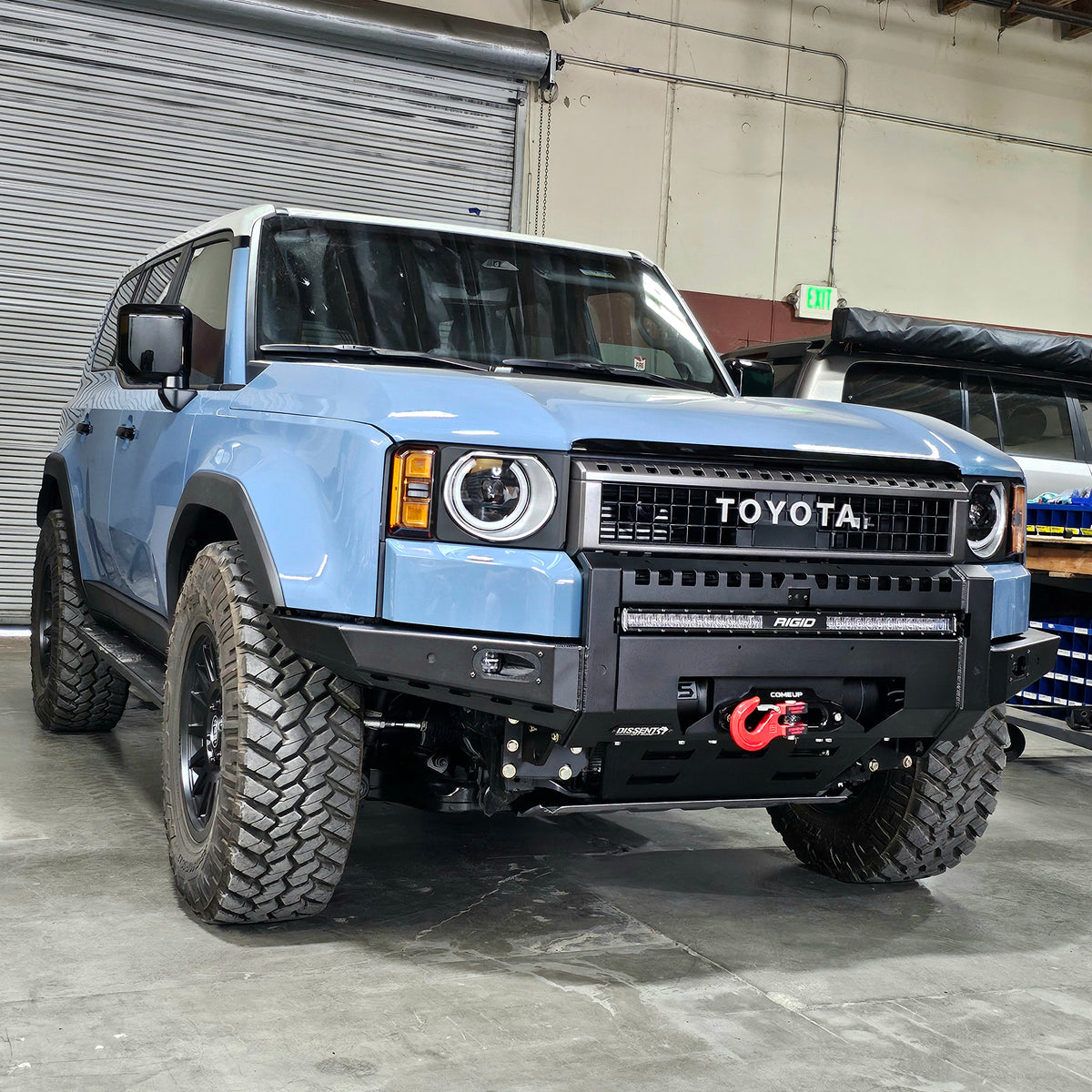Lc 250 Rear View 2024+ Land Cruiser 250 Modular Front Winch Bumper LC250 – Dissent Off-road