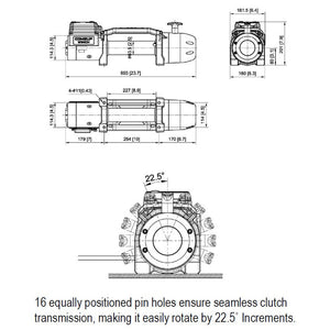 ComeUp Slim 12.5 RSI Trail Winch