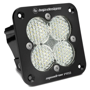 Squadron Pro Black Flush Mount LED Light Pods (Pair) - Baja Designs