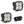 Squadron PRO Black LED Auxiliary Light Pod Pair - Baja Designs