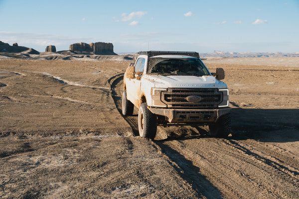 Ford Super Duty Modular Winch Front Bumper