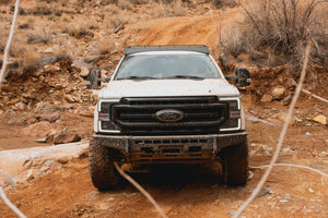 Ford Super Duty Modular Winch Front Bumper