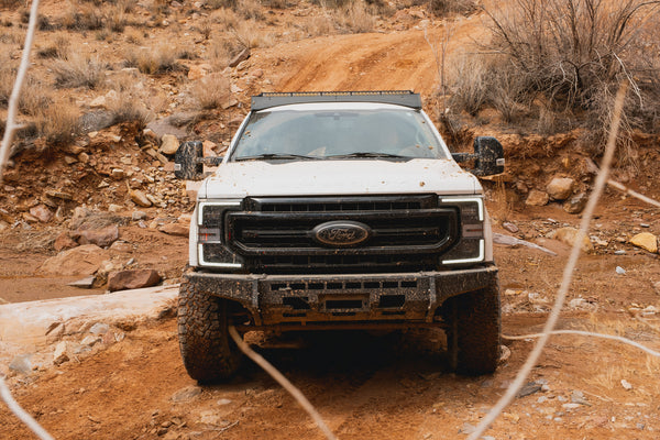 Ford Super Duty Modular Winch Front Bumper