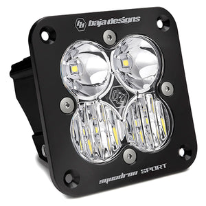 Squadron Sport Black Flush Mount LED Light Pod (Pair) - Baja Designs