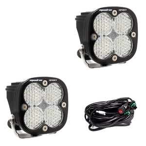 Squadron Sport Black LED Auxiliary Light Pod Pair - Baja Designs