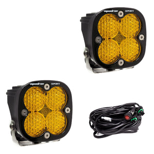 Squadron Sport Black LED Auxiliary Light Pod Pair - Baja Designs