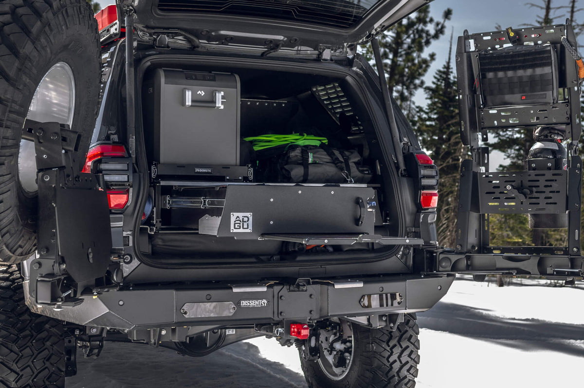 6th Gen 4Runner Dual-Swing Rear Bumper – Dissent Off-road