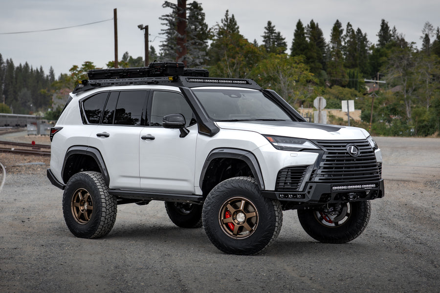 Lexus 700H Dissent Off-Road Build: Dissent Armor, 74 Weld Portal Axles, 37" Tires, ADGU & More