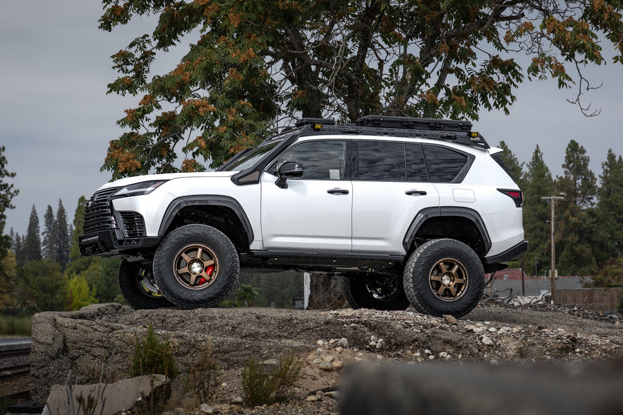 Lexus 700H Dissent Off-Road Build: Dissent Armor, 74 Weld Portal Axles, 37" Tires, ADGU & More