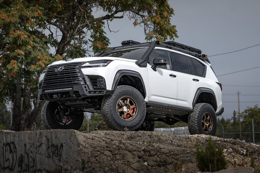 Lexus 700H Dissent Off-Road Build: Dissent Armor, 74 Weld Portal Axles, 37" Tires, ADGU & More