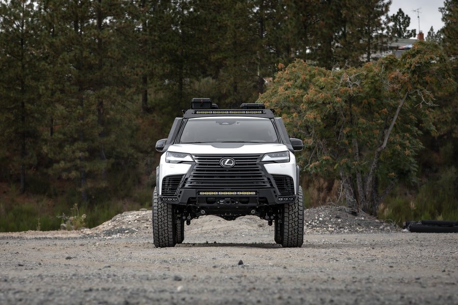 Lexus 700H Dissent Off-Road Build: Dissent Armor, 74 Weld Portal Axles, 37" Tires, ADGU & More