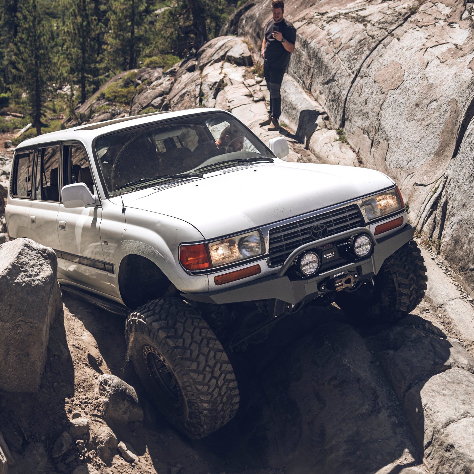 Custom Lc80 Off-road armor for Toyota Land Cruiser 80-series & Lexus LX 450 ...