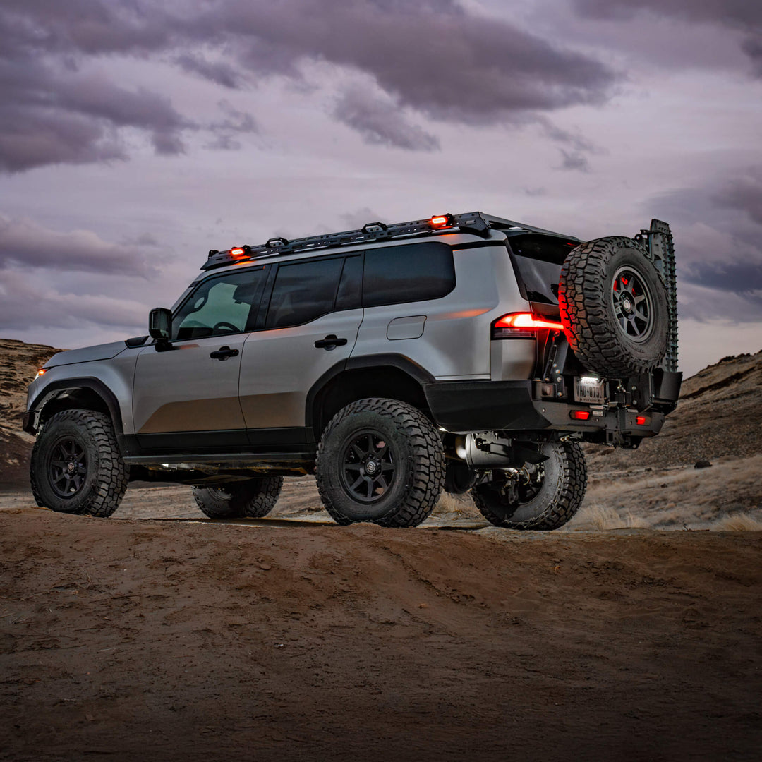 Double Rear GX550 Dual Swing-out Modular Rear Bumper – Dissent Off-road