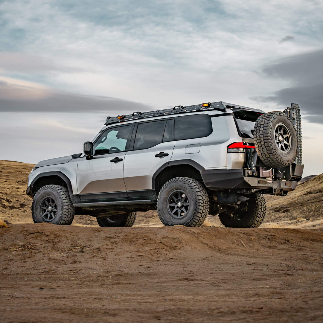 Double Rear GX550 Dual Swing-out Modular Rear Bumper – Dissent Off-road