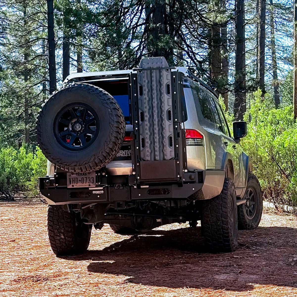 Double Rear GX550 Dual Swing-out Modular Rear Bumper – Dissent Off-road