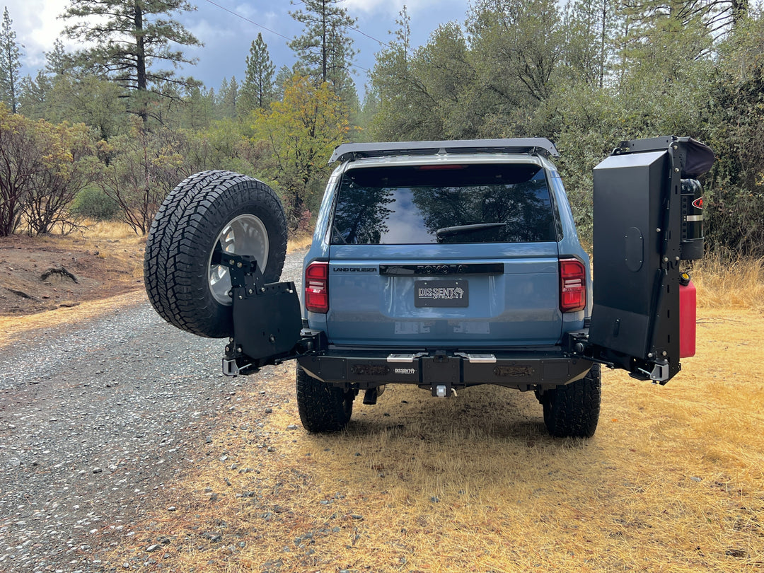 2024+ Land Cruiser LC250 Modular Rear Bumper – Dissent Off-road