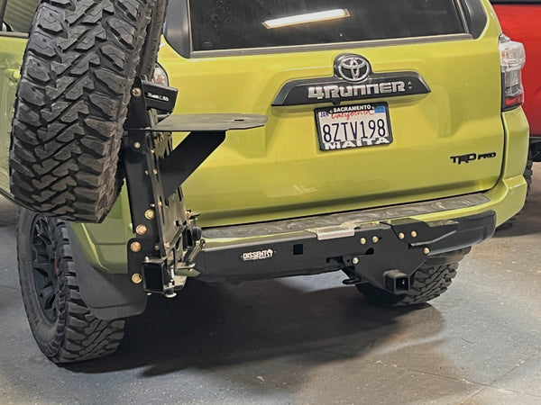 Modular Hitch Mounted Tire Carrier (Single Swing)