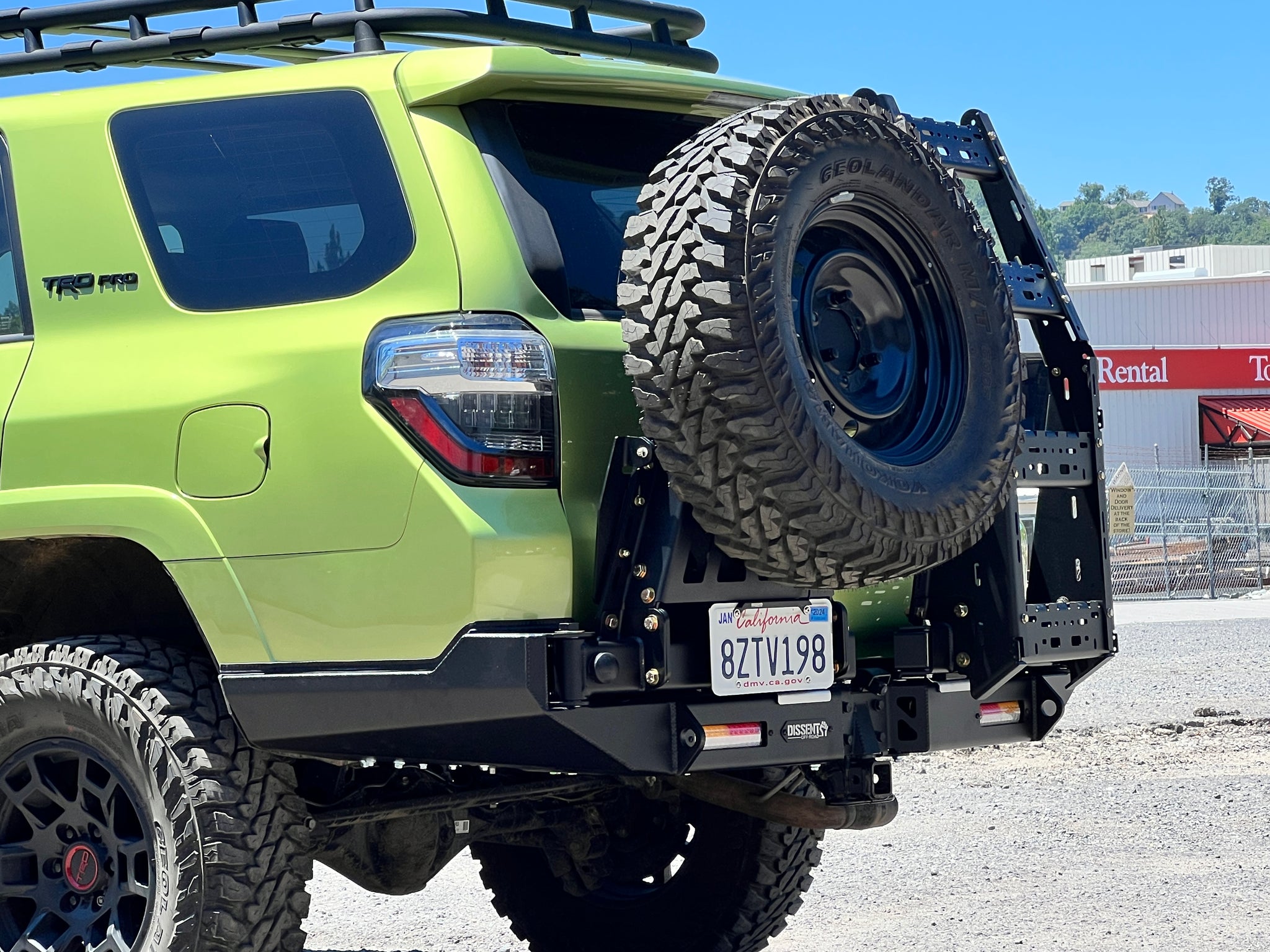 5th Gen 4runner Modular Rear Bumper – Dissent Off-road