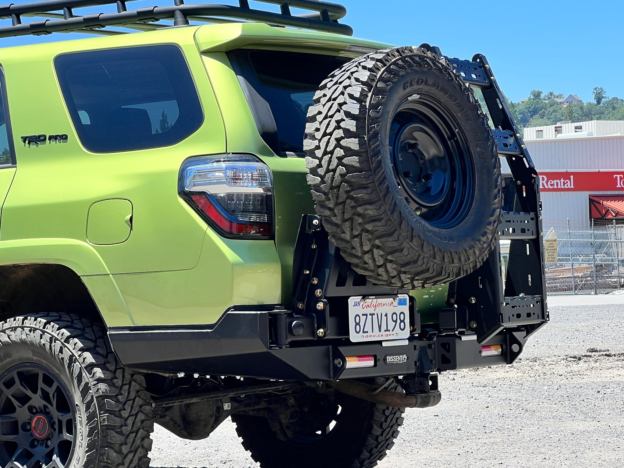 Off Road Rear Bumper 5th Gen 4Runner Modular Rear Bumper – Dissent Off-road