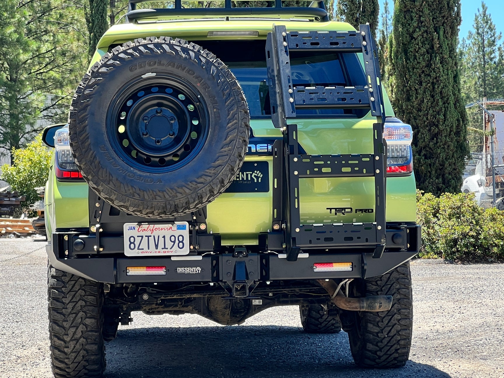 5th Gen 4runner Modular Rear Bumper – Dissent Off-road