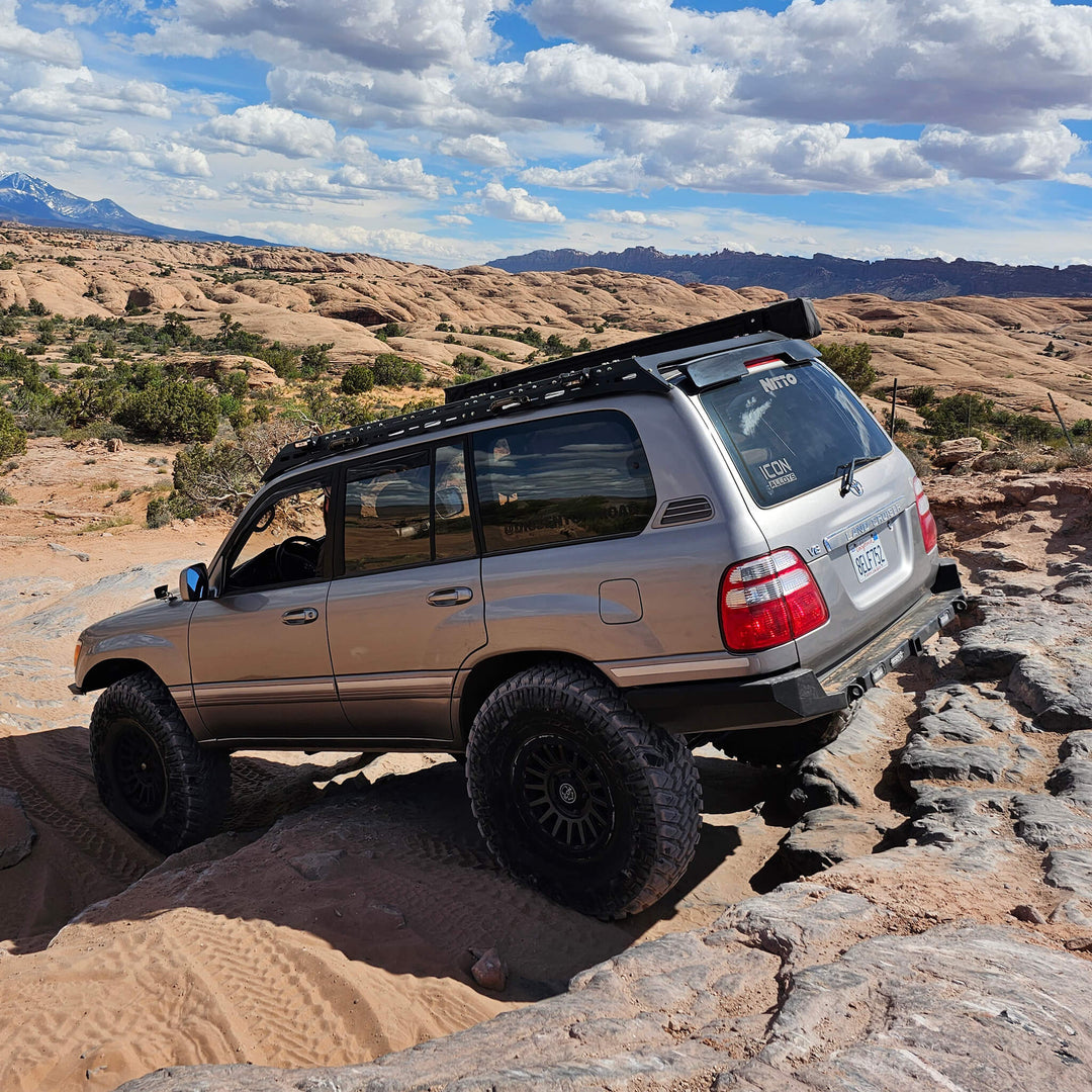 100 Series Extreme Clearance Off-road Rear Bumper – Dissent Off-road