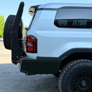 Lc 250 Rear View 2024+ Land Cruiser LC250 Modular Rear Bumper – Dissent Off-road