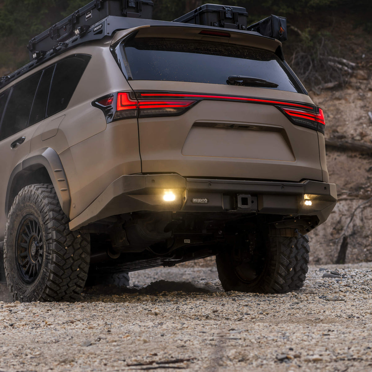 Lexus LX600 & LX700h Low-Profile Rear Bumper – Dissent Off-road