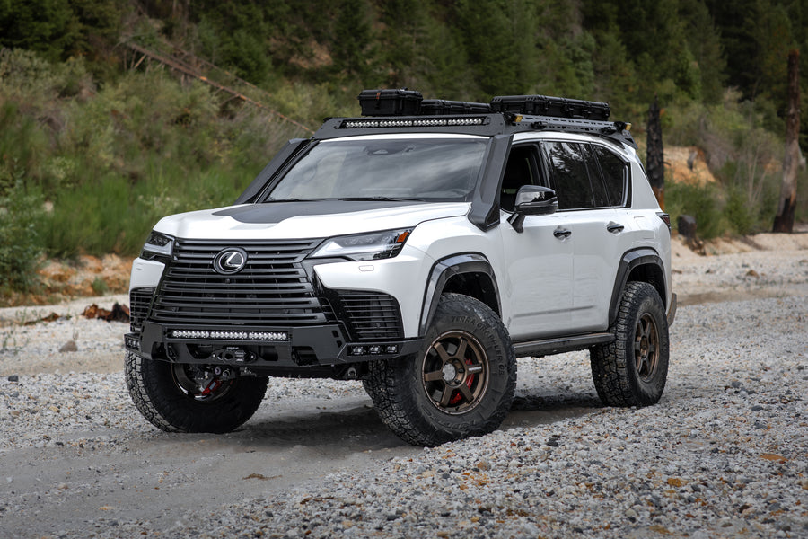Lexus 700H Dissent Off-Road Build: Dissent Armor, 74 Weld Portal Axles, 37" Tires, ADGU & More