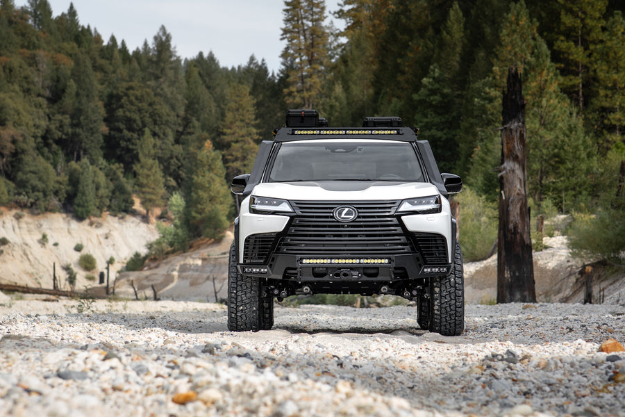 Lexus 700H Dissent Off-Road Build: Dissent Armor, 74 Weld Portal Axles, 37" Tires, ADGU & More