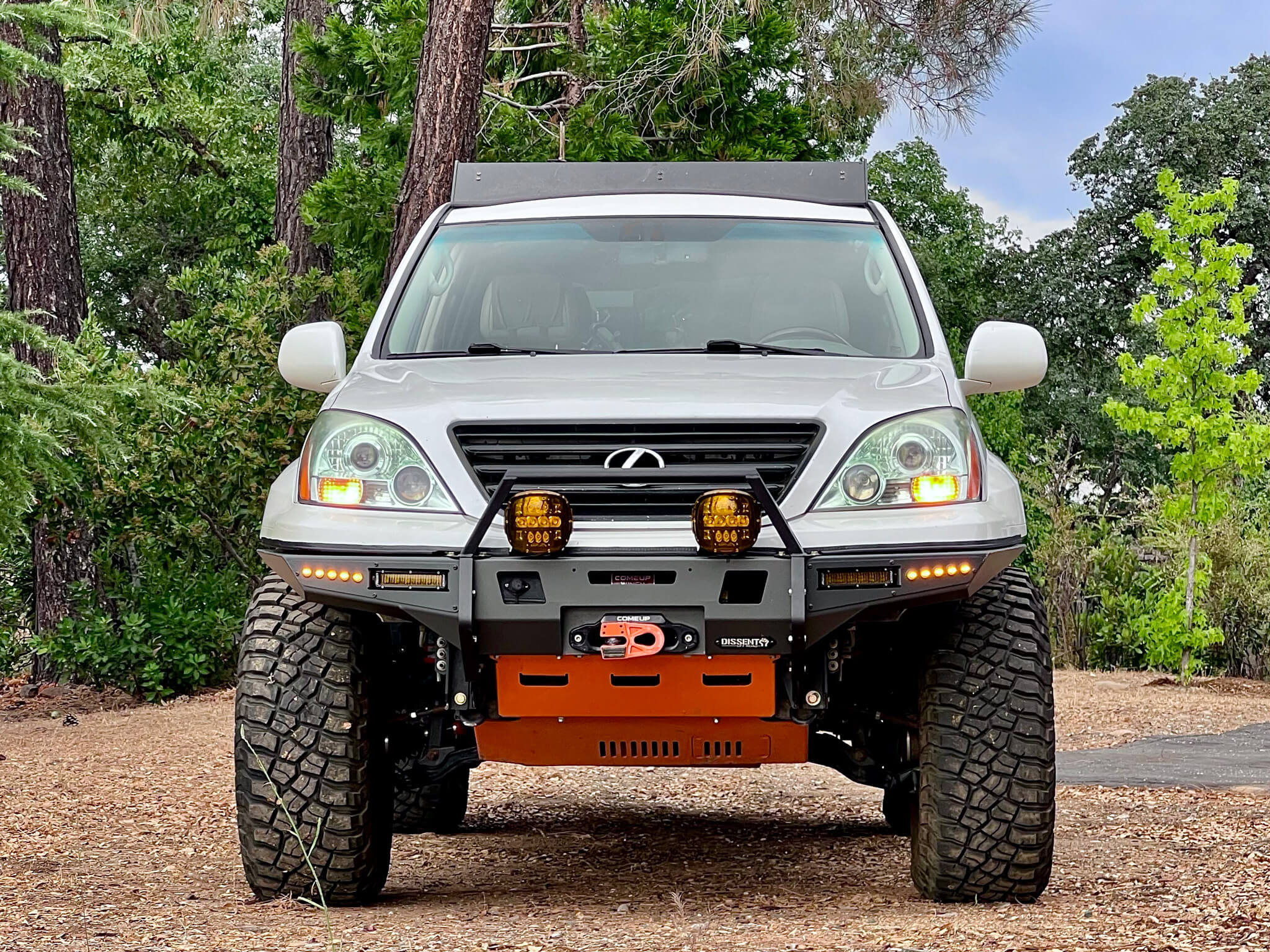 GX470 Modular Off-road Winch Front Bumper – Dissent Off-road