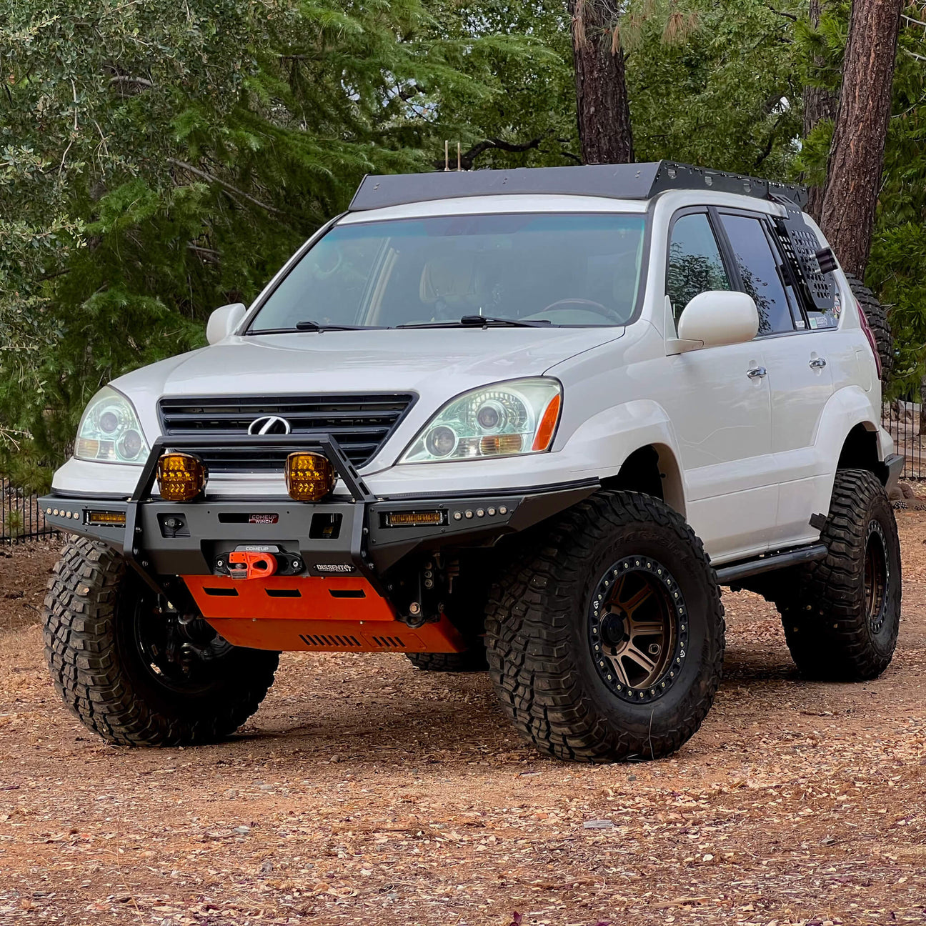 GX470 Modular Off-road Winch Front Bumper – Dissent Off-road