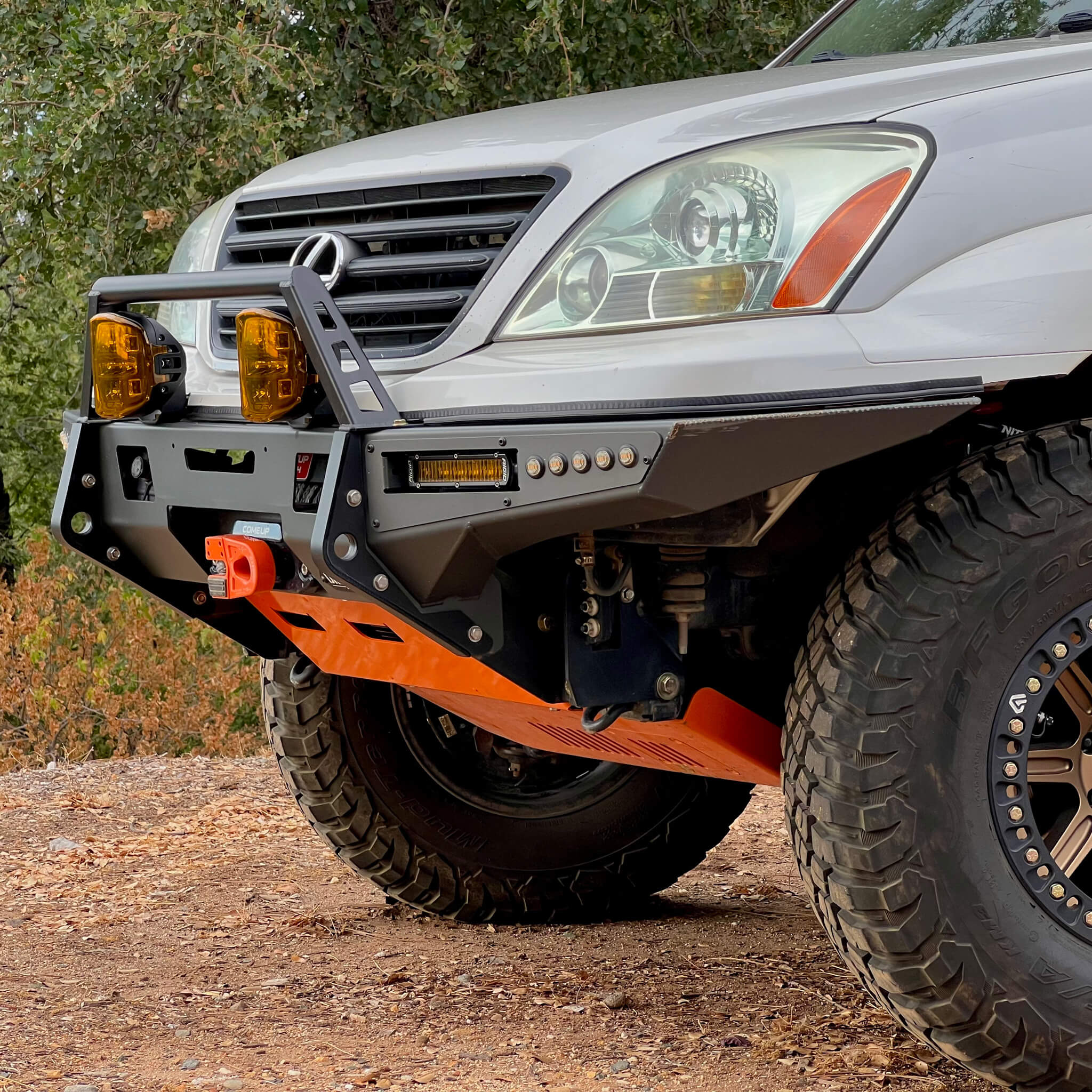 Off Road Front Bumpers GX470 Modular Off-road Winch Front Bumper – Dissent Off-road