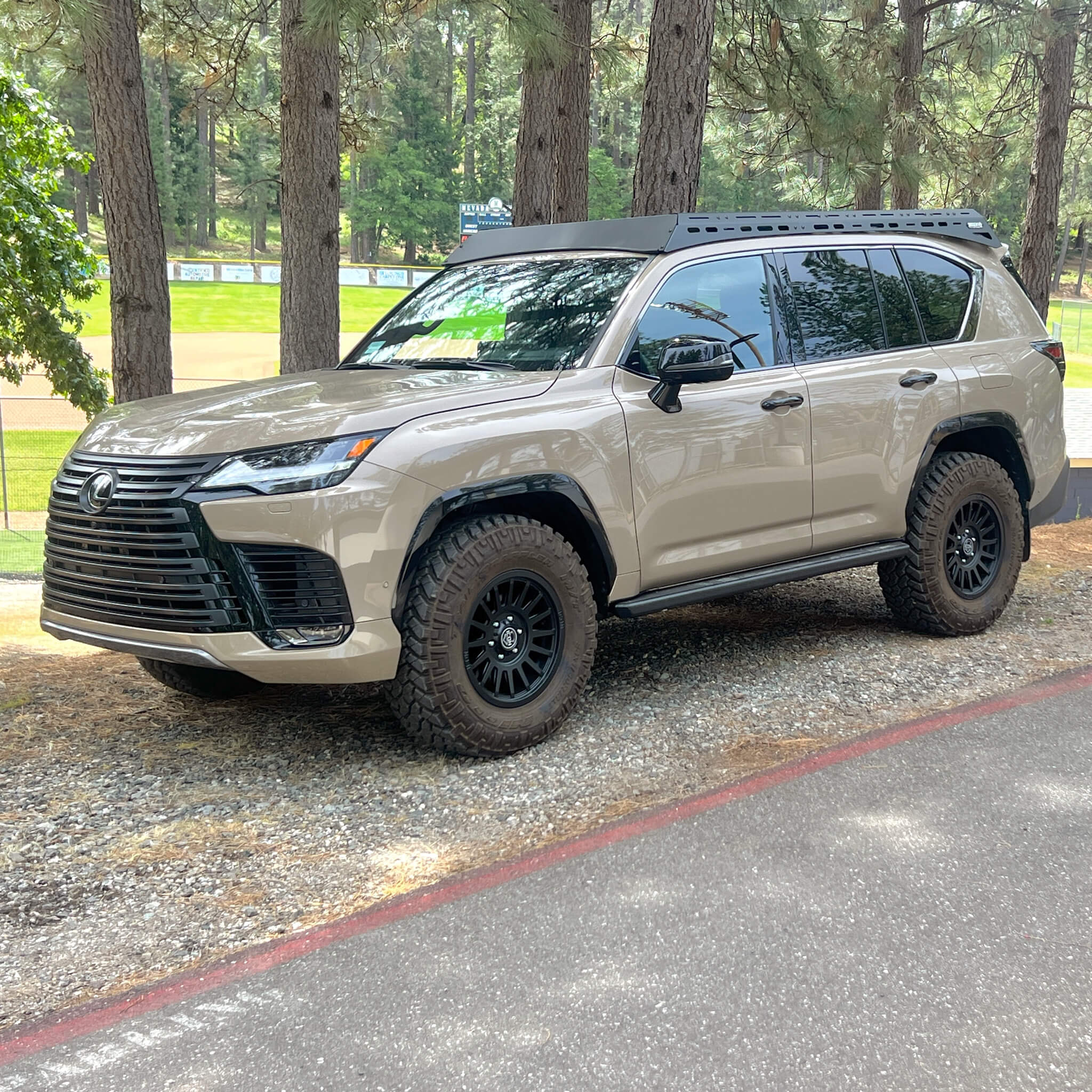 Lexus LX600 LX700h Easy-Install Modular Roof Rack – Dissent Off-road