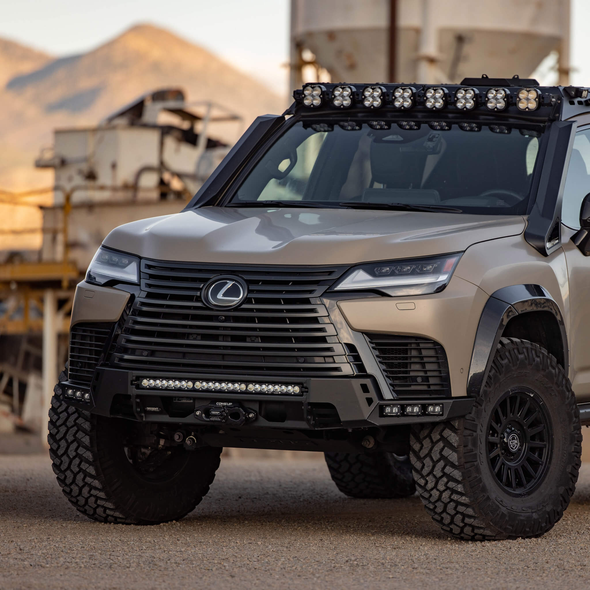 Lexus LX600 & LX700h Low-profile Front Winch Bumper – Dissent Off-road