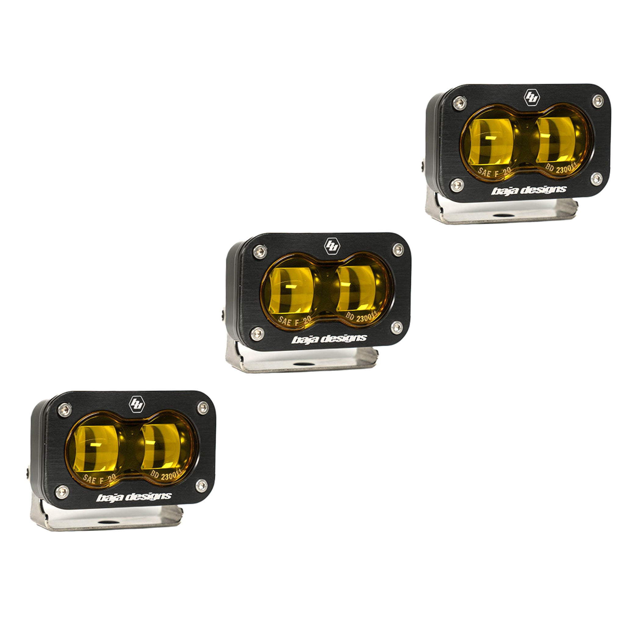 Triple Fog Light Package - Baja Designs S2 SAE (3 pairs) Triple Fog Light Package - Baja Designs S2 SAE (3 pairs)