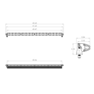 S8 LED Light Bar - 40 Inch - Baja Designs