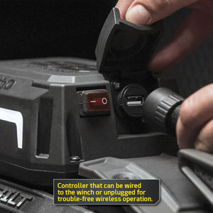 X2O GEN3 10K Winch with Synthetic Rope