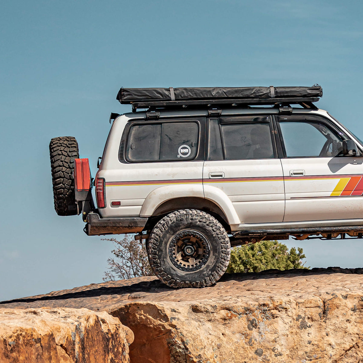 80-series Modular Off-road Rear Bumper, Supports Dual Swing-outs FJ80 ...