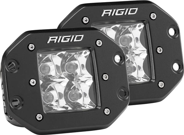 Rigid Industries 3X3 Flush Mount Light Set (212113)