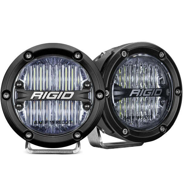 360-SERIES 4-Inch SAE (street legal) LED Fog Lights