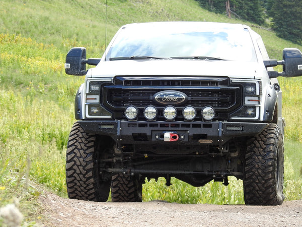 Ford Super Duty Modular Winch Front Bumper