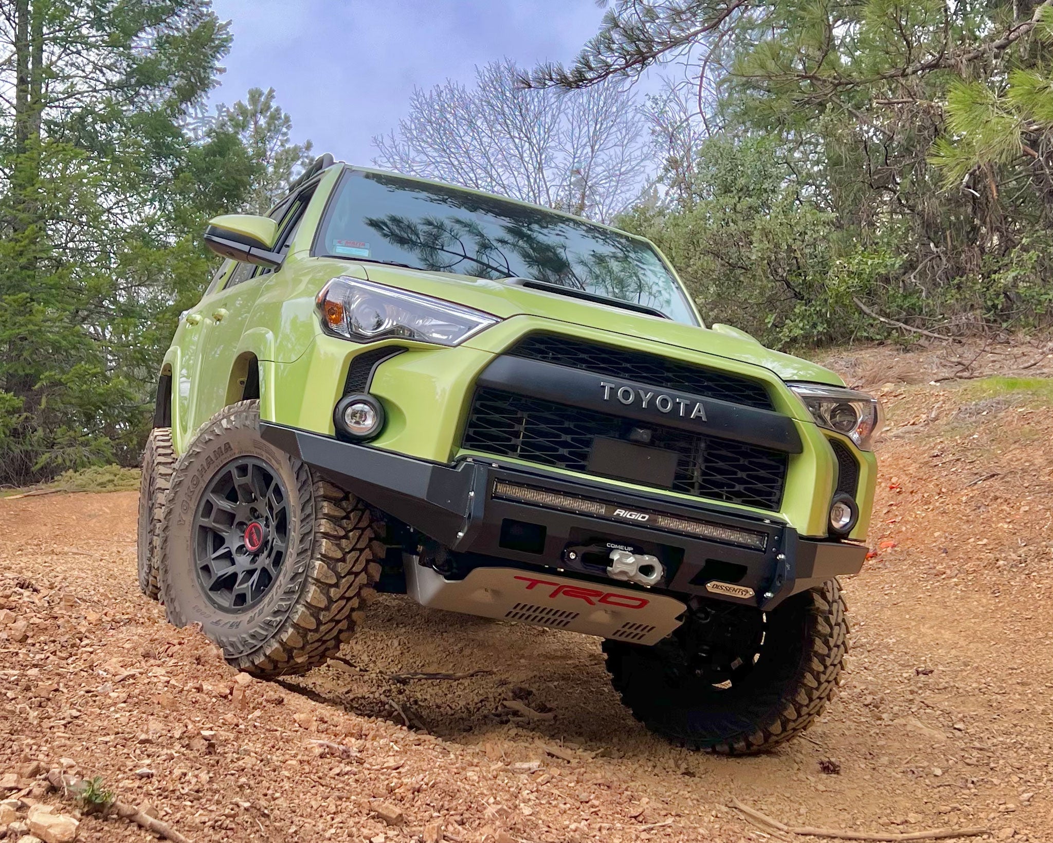 4Runner Modular Low Profile Winch Bumper – Dissent Off-road