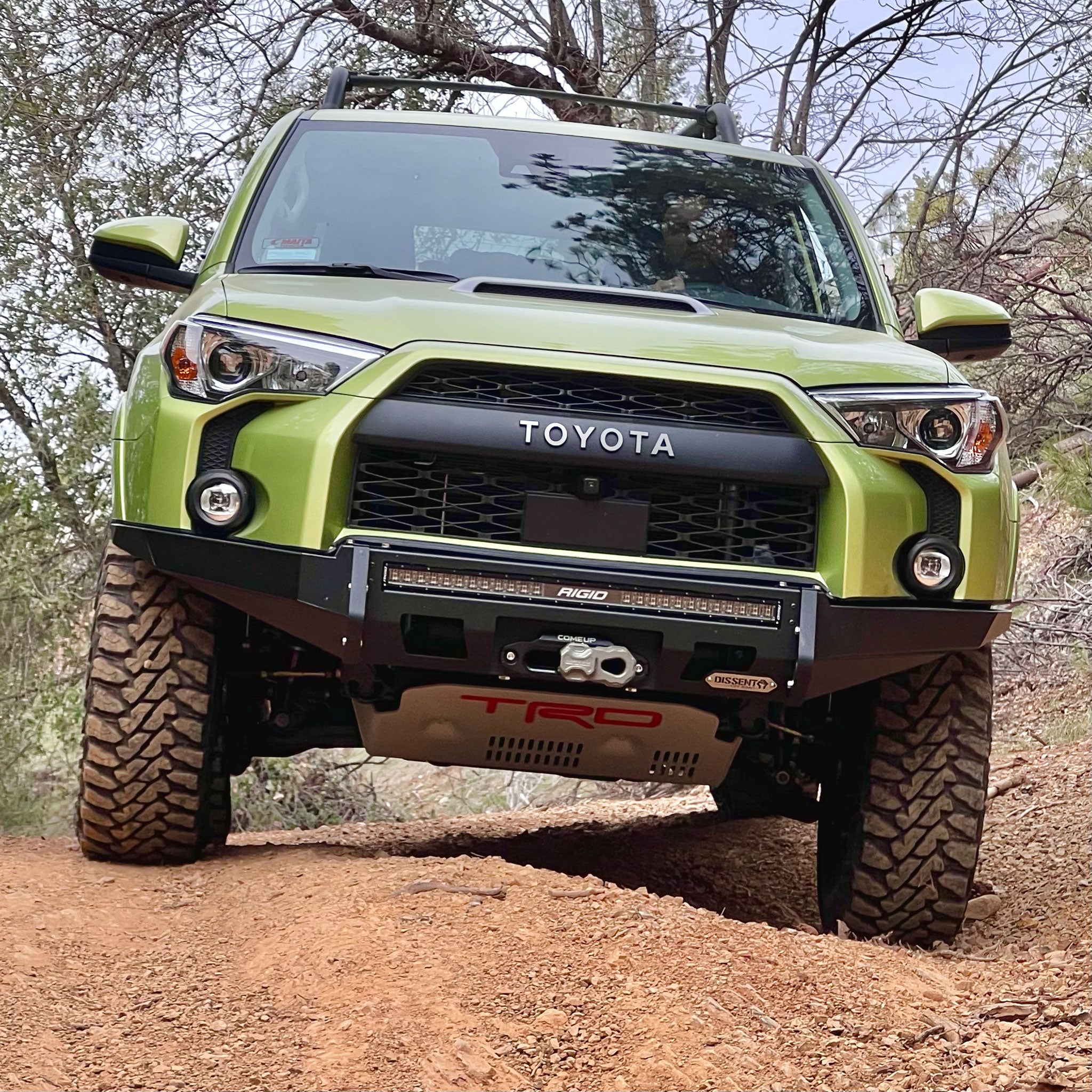 4Runner Modular Low Profile Winch Bumper – Dissent Off-road