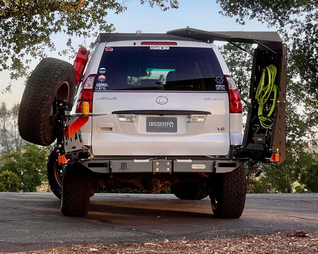 Gx470 Rear Bumer GX 470 Modular Rear Bumper – Dissent Off-road