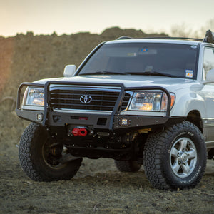 LC100/LX470 Ultra-high Clearance Modular Front Bumper