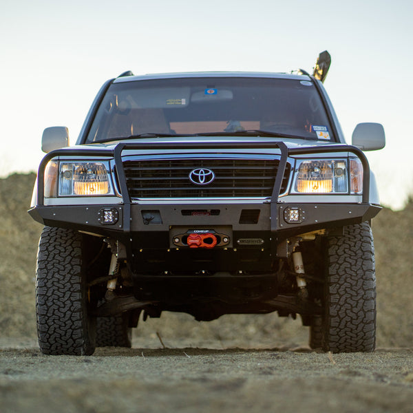 LC100/lx470 Ultra-high Clearance Modular Front Bumper